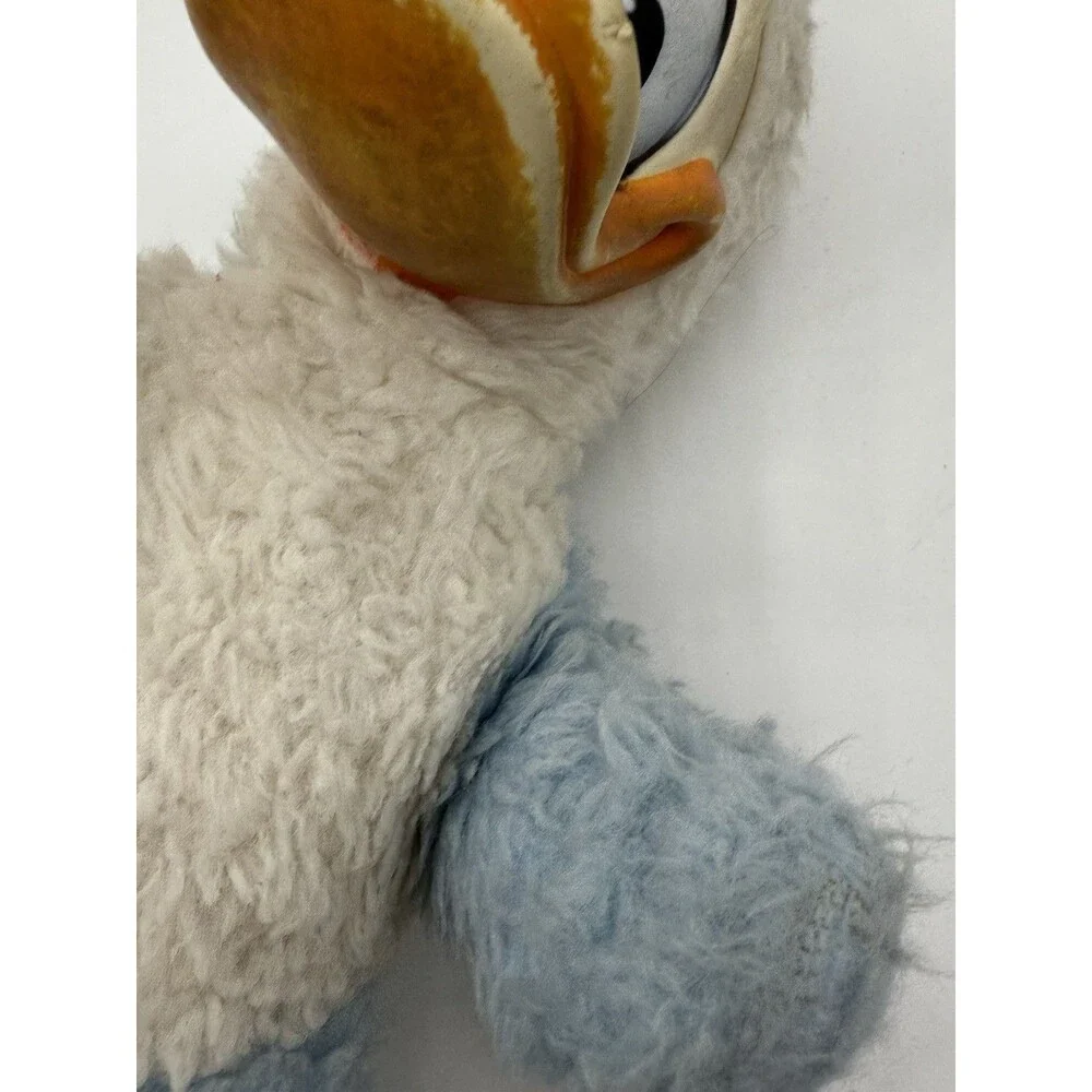 Vintage Walt Disney Productions DONALD DUCK Rubber Face Stuffed Plush Toy 12”